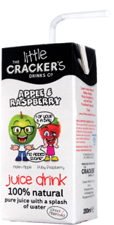 Little Crackers Apple and Raspberry